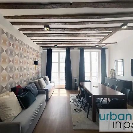 Urban Flat 108 - Stunning 4 Bdr Flat In * Parigi